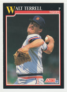 Walt Terrell - Detroit Tigers (MLB Baseball Card) 1991 Score # 801 Mint