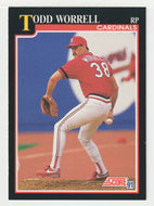 Todd Worrell - St. Louis Cardinals (MLB Baseball Card) 1991 Score # 807 Mint