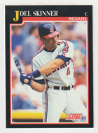 Joel Skinner  - Cleveland Indians (MLB Baseball Card) 1991 Score # 809 Mint