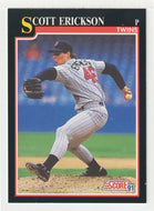 Scott Erickson RC - Minnesota Twins (MLB Baseball Card) 1991 Score # 812 Mint