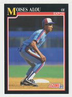 Moises Alou - Montreal Expos (MLB Baseball Card) 1991 Score # 813 Mint