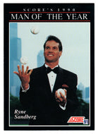 Ryne Sandberg - Chicago Cubs - Man of the Year (MLB Baseball Card) 1991 Score # 815 Mint
