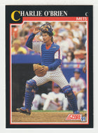 Charlie O'Brien - New York Mets (MLB Baseball Card) 1991 Score # 829 Mint