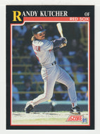 Randy Kutcher - Boston Red Sox (MLB Baseball Card) 1991 Score # 837 Mint