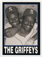 Ken Griffey Jr. - Ken Griffey Sr. - Seattle Mariners (MLB Baseball Card) 1991 Score # 841 Mint