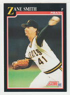 Zane Smith - Pittsburgh Pirates (MLB Baseball Card) 1991 Score # 845 Mint