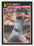 Kevin Brown - Texas Rangers (MLB Baseball Card) 1991 Score # 846 Mint