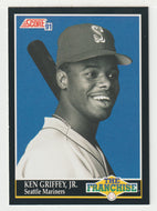 Ken Griffey Jr. - Seattle Mariners - The Franchise (MLB Baseball Card) 1991 Score # 858 Mint