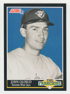 John Olerud - Toronto Blue Jays - The Franchise (MLB Baseball Card) 1991 Score # 860 Mint