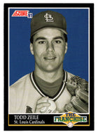 Todd Zeile - St. Louis Cardinals - The Franchise (MLB Baseball Card) 1991 Score # 869 Mint