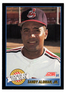 Sandy Alomar Jr. - Cleveland Indians - Rookie of the Year (MLB Baseball Card) 1991 Score # 879 Mint