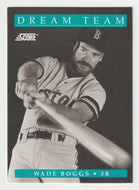 Wade Boggs - Boston Red Sox - Dream Team (MLB Baseball Card) 1991 Score # 889 Mint