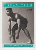 Rickey Henderson - Oakland Athletics - Dream Team (MLB Baseball Card) 1991 Score # 890 Mint