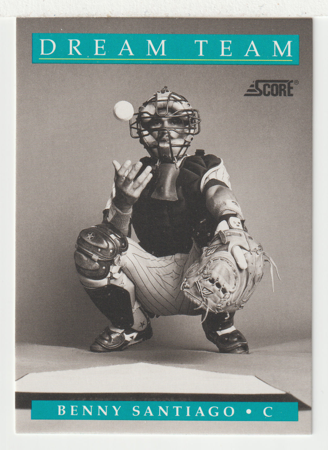 Benny Santiago - San Diego Padres - Dream Team (MLB Baseball Card) 1991 Score # 893 Mint