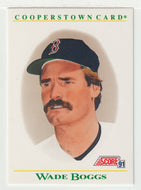 Wade Boggs - Boston Red Sox - Cooperstown (MLB Baseball Card) 1991 Score # B-1 Mint
