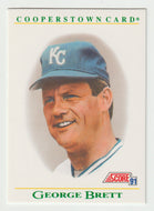 George Brett - Kansas City Royals - Cooperstown (MLB Baseball Card) 1991 Score # B-5 Mint