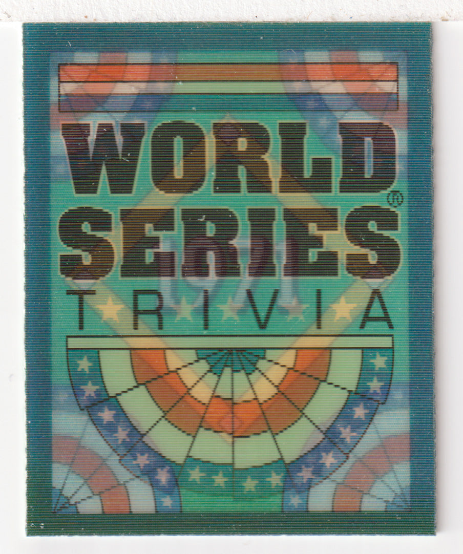 Roberto Romps - 1971 World Series (MLB Baseball Card) 1991 Score Magic Motion # 4 Mint