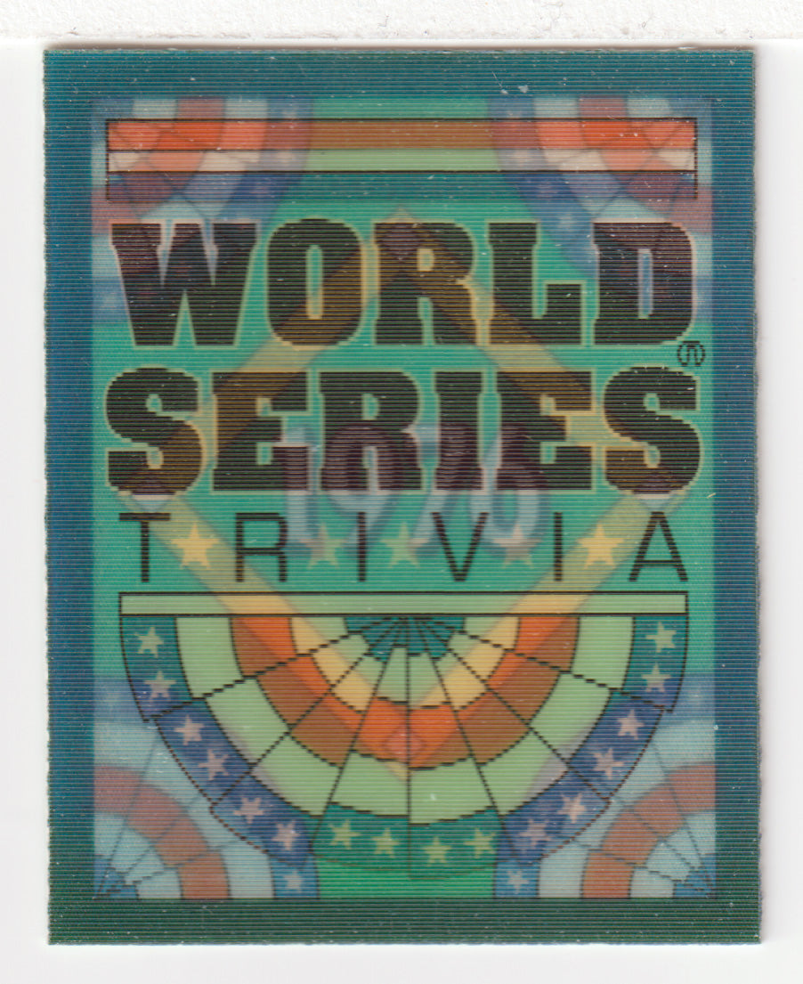 Big Red Romp - 1976 World Series (MLB Baseball Card) 1991 Score Magic Motion # 7 Mint