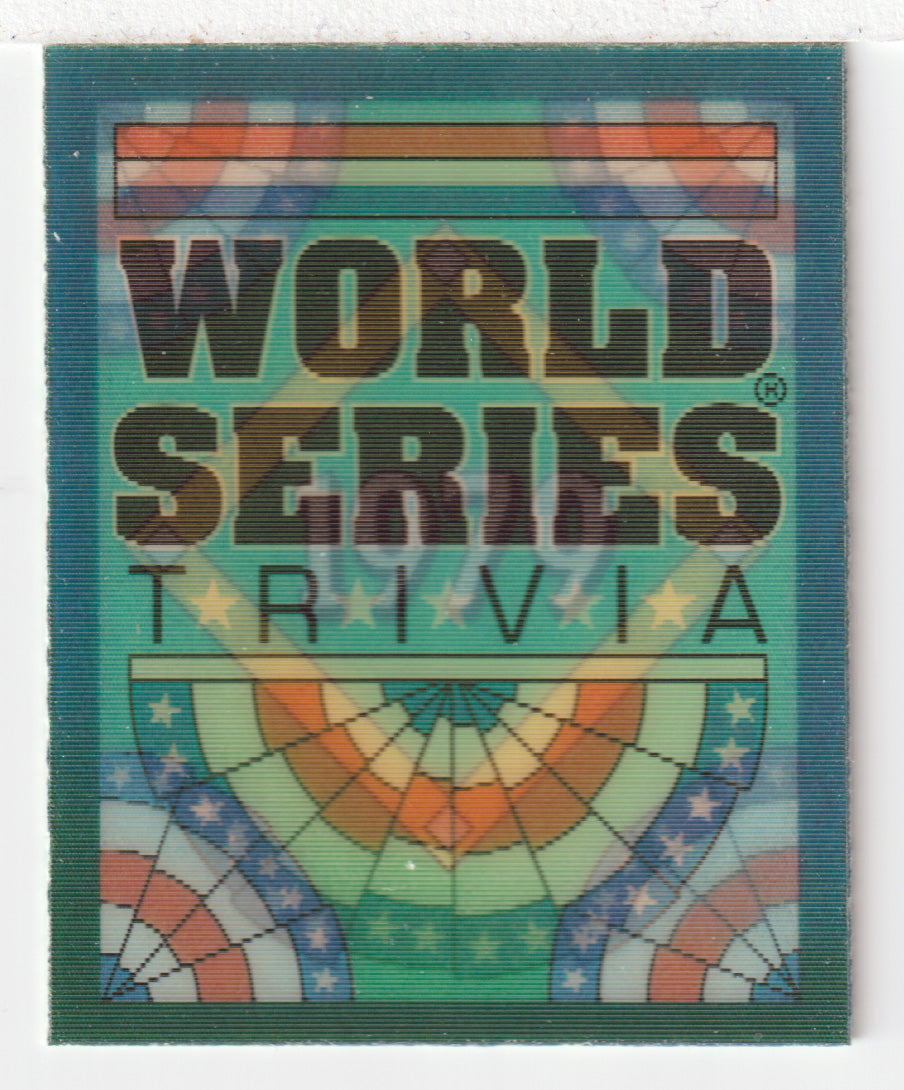 Willie Leads the Family - 1979 World Series (MLB Baseball Card) 1991 Score Magic Motion # 10 Mint