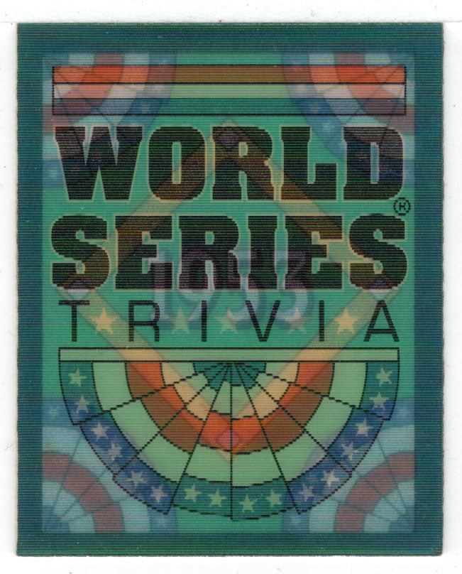 Five in A Row - 1953 World Series (MLB Baseball Card) 1991 Score Magic Motion # 15 Mint