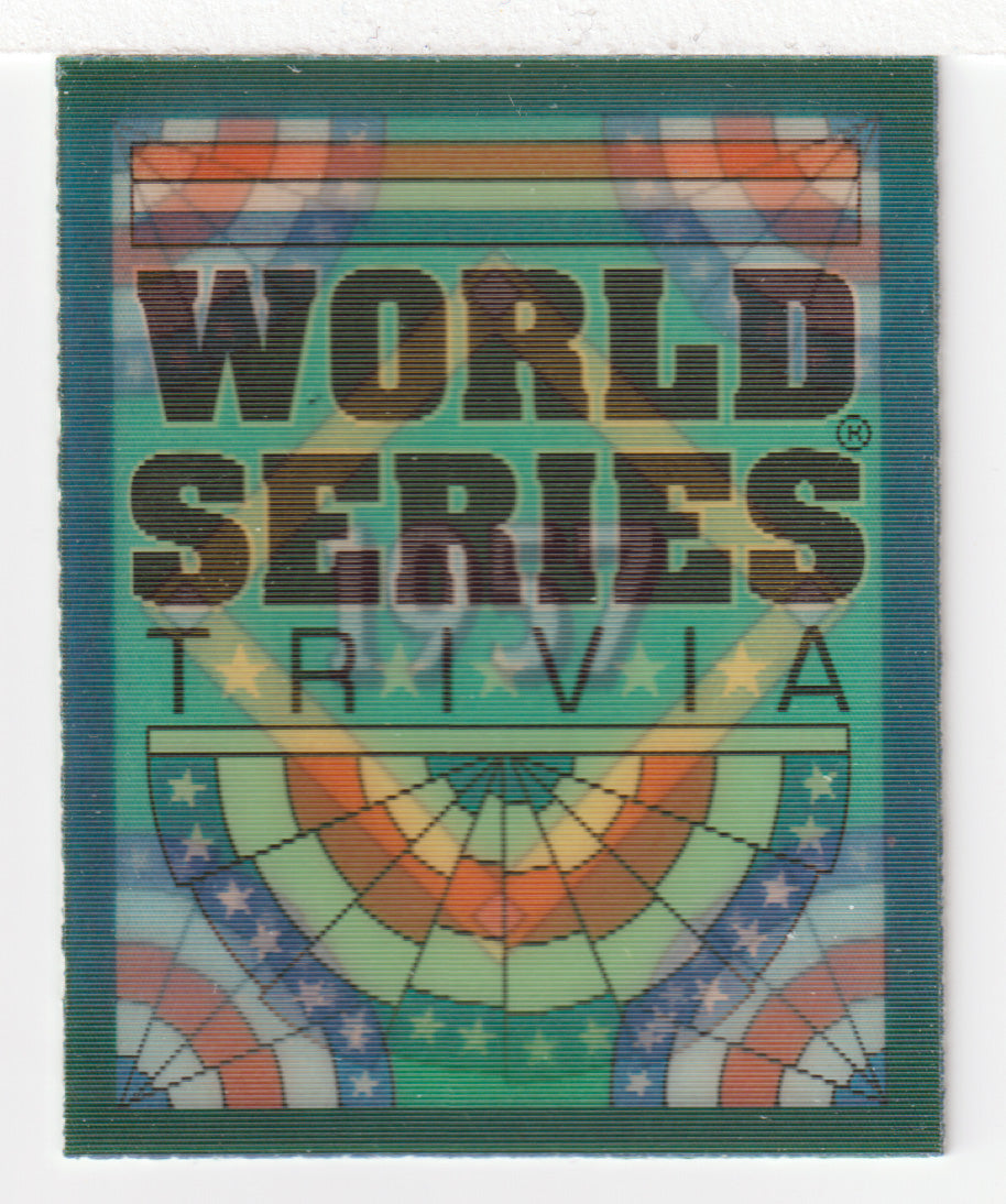 Three for Lew - 1957 World Series (MLB Baseball Card) 1991 Score Magic Motion # 18 Mint