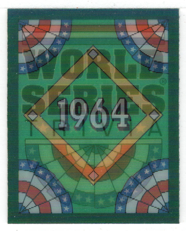 End Of A Era - 1964 World Series (MLB Baseball Card) 1991 Score Magic Motion # 21 Mint