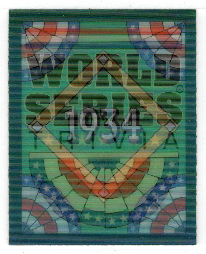 Dizzy And Daffy - 1934 World Series (MLB Baseball Card) 1991 Score Magic Motion # 27 Mint