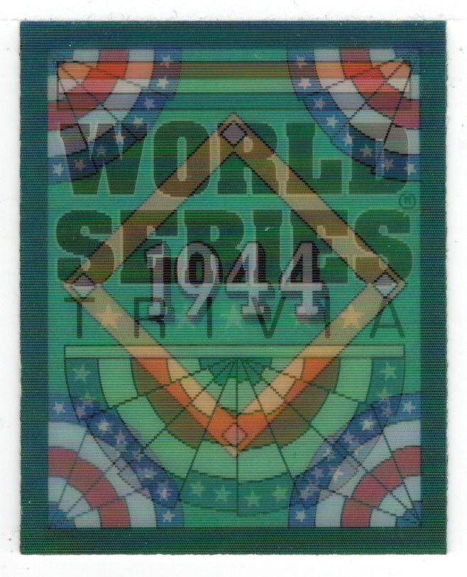 Browns Debut - 1944 World Series (MLB Baseball Card) 1991 Score Magic Motion # 35 Mint