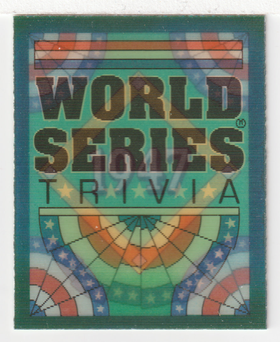 Cookie Comes Through - 1947 World Series (MLB Baseball Card) 1991 Score Magic Motion # 38 Mint