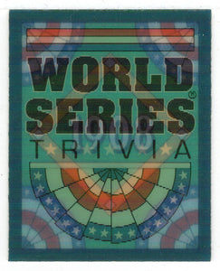 Cubs Last Hurrah - 1908 World Series (MLB Baseball Card) 1991 Score Magic Motion # 41 Mint