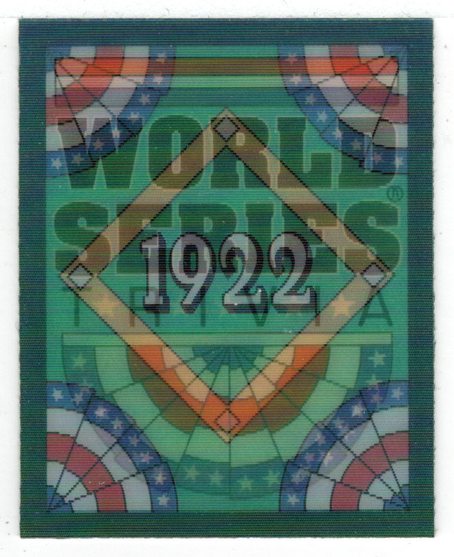 Giant Romp - 1922 World Series (MLB Baseball Card) 1991 Score Magic Motion # 49 Mint