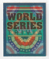Q&A Card # 13 World Series (MLB Baseball Card) 1991 Score Magic Motion # 69 Mint