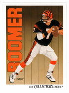 Boomer Esiason - Cincinnati Bengals - Team Checklist (NFL Football Card) 1991 Upper Deck # 73 Mint