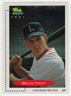 Bruce Chick - Lynchburg Red Sox (MLB - Minor League Baseball Card) 1991 Classic Best # 13 Mint