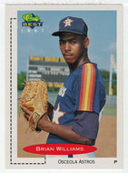 Brian Williams - Osceola Astros (MLB - Minor League Baseball Card) 1991 Classic Best # 14 Mint