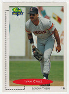 Ivan Cruz - London Tigers (MLB - Minor League Baseball Card) 1991 Classic Best # 18 Mint