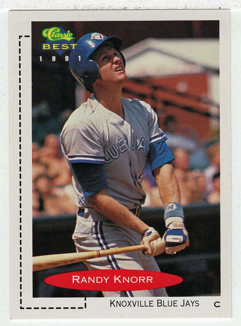Randy Knorr - Knoxville Blue Jays (MLB - Minor League Baseball Card) 1991 Classic Best # 21 Mint