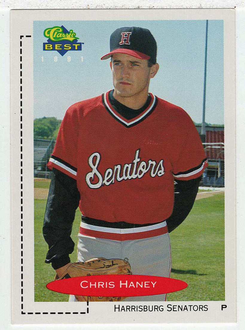 Chris Haney - Harrisburg Senators (MLB - Minor League Baseball Card) 1991 Classic Best # 23 Mint