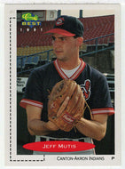 Jeff Mutis - Canton-Akron Indians (MLB - Minor League Baseball Card) 1991 Classic Best # 24 Mint