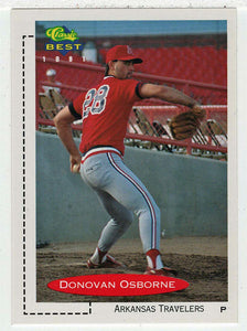 Donovan Osborne - Arkansas Travelers (MLB - Minor League Baseball Card) 1991 Classic Best # 27 Mint
