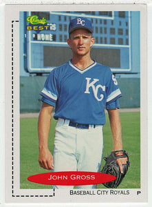 John Gross - Baseball City Royals (MLB - Minor League Baseball Card) 1991 Classic Best # 35 Mint