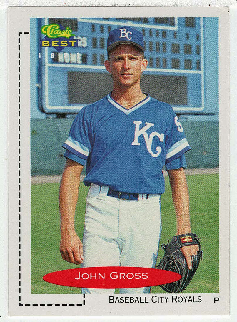 John Gross - Baseball City Royals (MLB - Minor League Baseball Card) 1991 Classic Best # 35 Mint