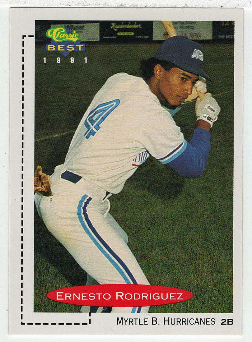 Ernesto Rodriguez - Myrtle Beach Hurricanes (MLB - Minor League Baseball Card) 1991 Classic Best # 40 Mint