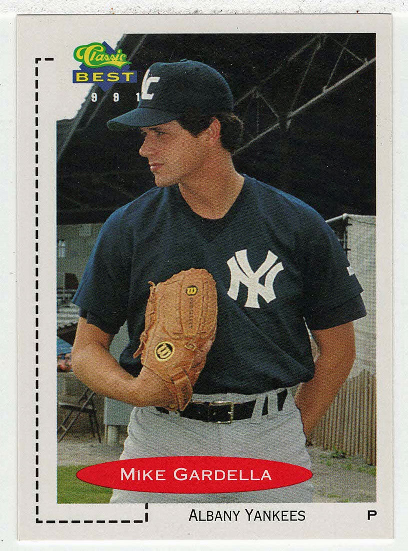 Mike Gardella - Albany-Colonie Yankees (MLB - Minor League Baseball Card) 1991 Classic Best # 46 Mint