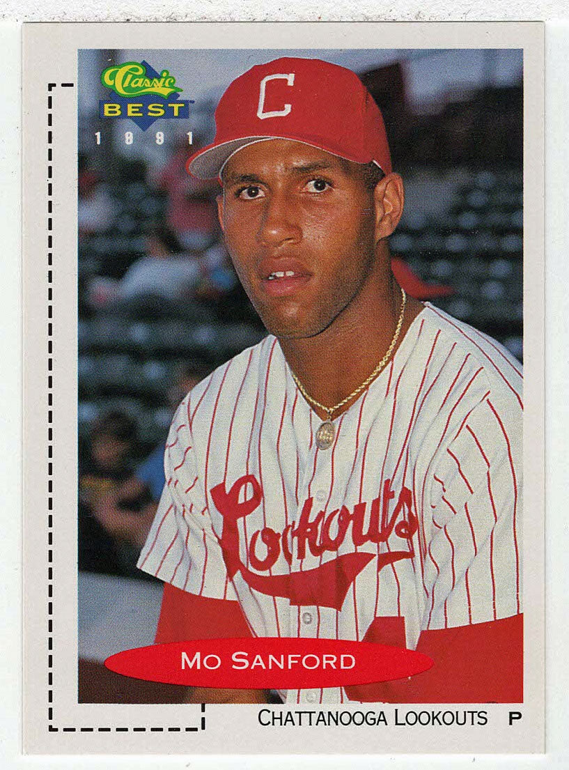 Mo Sanford - Chattanooga Lookouts (MLB - Minor League Baseball Card) 1991 Classic Best # 47 Mint