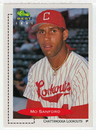 Mo Sanford - Chattanooga Lookouts (MLB - Minor League Baseball Card) 1991 Classic Best # 47 Mint