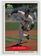 Jeff Darwin - San Bernardino Spirit (MLB - Minor League Baseball Card) 1991 Classic Best # 51 Mint