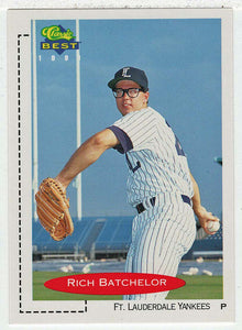 Rich Batchelor - Fort Lauderdale Yankees (MLB - Minor League Baseball Card) 1991 Classic Best # 54 Mint