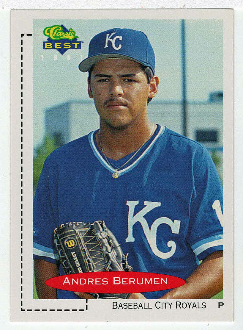Andres Berumen - Baseball City Royals (MLB - Minor League Baseball Card) 1991 Classic Best # 65 Mint