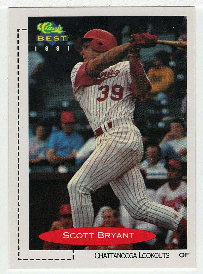 Scott Bryant - Chattanooga Lookouts (MLB - Minor League Baseball Card) 1991 Classic Best # 69 Mint